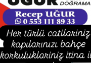 muğla yatağan bahçe korkuluk yapımı Uğur Demir Doğrama Pvc